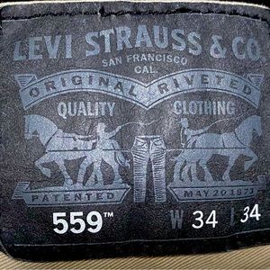 Mens Levi’s 559 (relaxed straight fit)